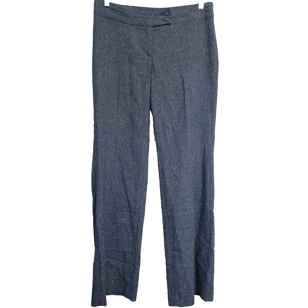 J Jill Stretch Gray Wool Blend Dress Pants Size 8